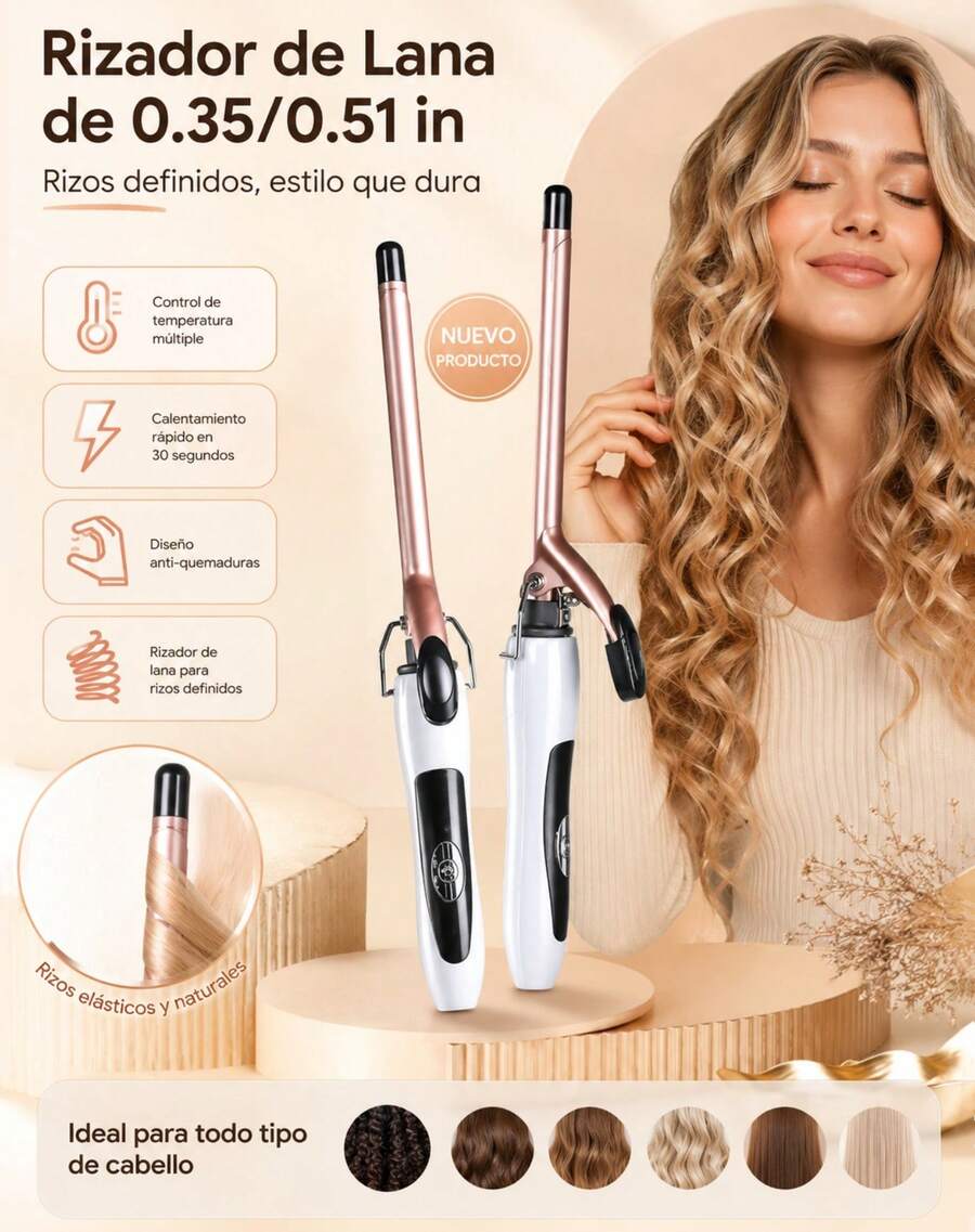 Curling Tongs & Curling Wands - CY-803 - View 1