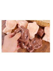 1 buah Taba-Squishy Mainan Remas Lucu Bentuk Pria Berotot untuk Lelucon, Hadiah Lelucon Penghilang Stres Kreatif - MultiWarna - View 4