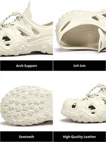 CAMEL CROWN Women's Casual Sandals, Cute Hollow-Out Shoes For Summer, Stream Shoes, Couples Beach Shoes, Casual Sandals - Beige - View 3