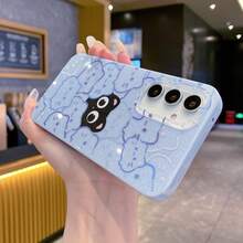 Gradient Cat Stacked Cat Head/IMD Shockproof Phone Case Android Series[International Version Not Local Version]Compatible With Samsung S26ultra/S25/S24/S23/S22/S21/S20/A56/A55/A54/A35/A36/A34/A22/A13/A14/A12....... Honor X7c/X9c/X5c/200/400/400 Pro /400 Lite.. Note14/13/12/11/10 Poco X3 11lite Series Mt EDGE 50FUSION/EDGE 60FUSION......... - Blue - View 2