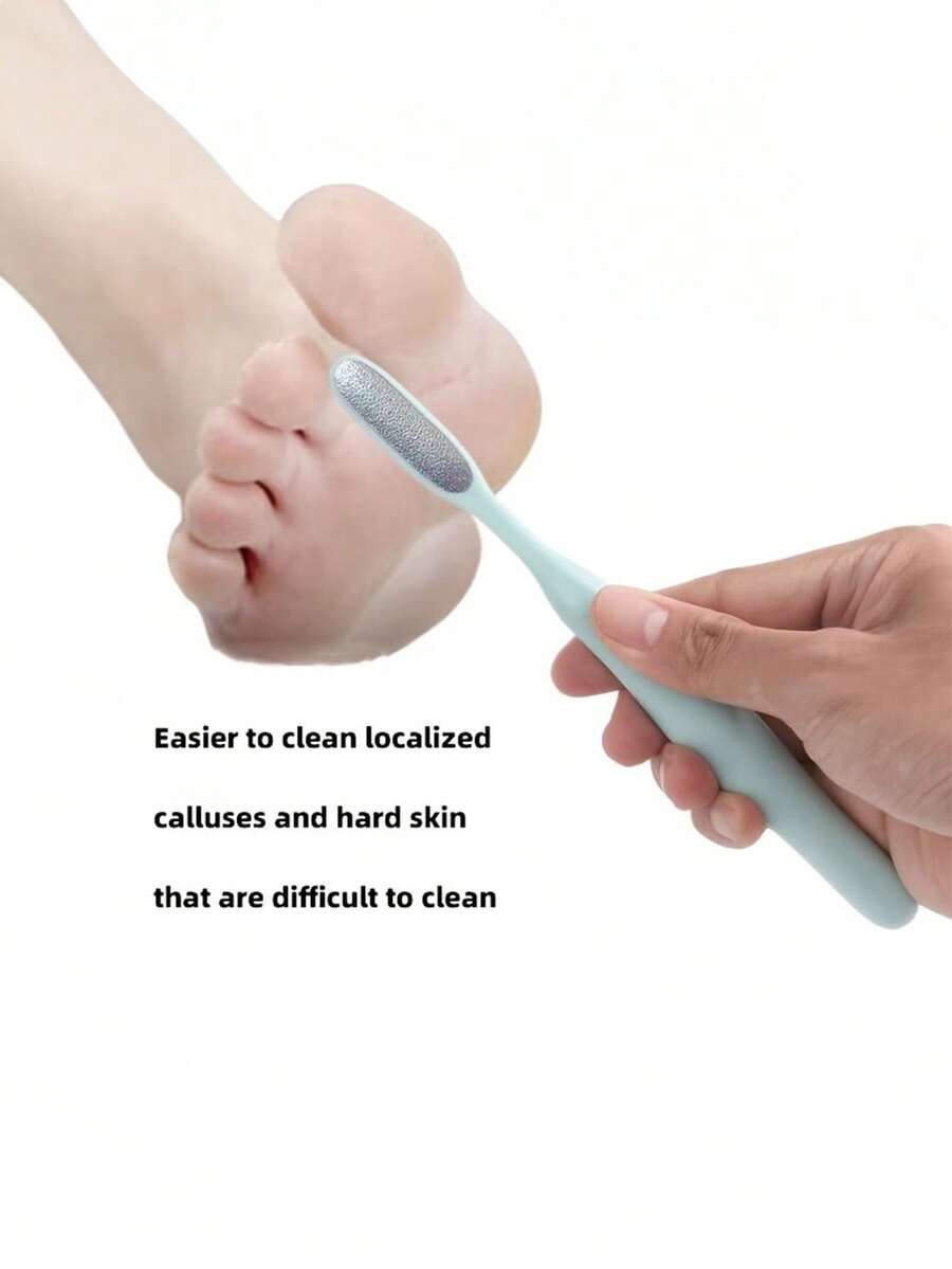 1/2 piezas Lima localizada para callos de piel muerta, herramienta para eliminar callos de piel dura en los dedos de los pies y las grietas de los dedos - Multicolor - Ver 1