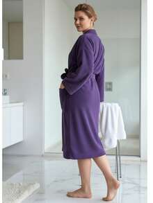 Women Robes - Purple - View 8