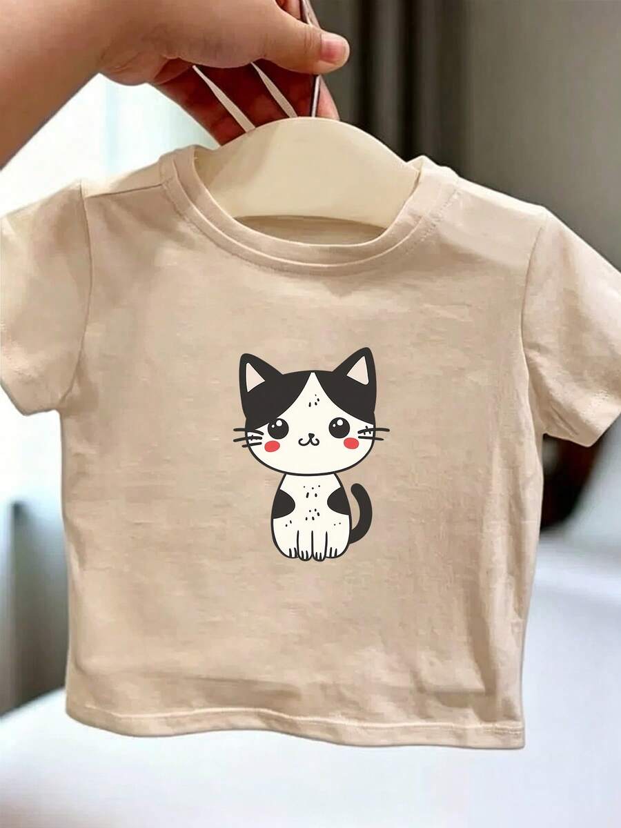 Young Boys T-Shirts - Apricot - View 1