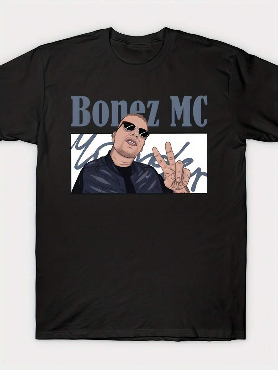 Men T-Shirts - Black - View 1