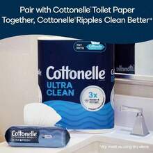 Large-Capacity   | Cottonelle Heavy-Duty Flushable Wet Wipes With Enhanced Cleaning Power | Bring Thorough Cleansing And Lasting Freshness For Daily Personal Care Use - 2 Flip-top Packs - View 6