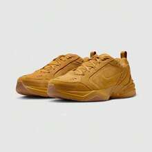 Nike Air Monarch IV Classic Versatile Lightweight Retro Casual Chunky Sneakers, Unisex - Brown - View 7