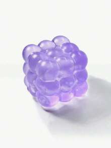 4-Color Transparent Bubble Ball Set – 5cm Soft Bouncy Cube Containing Multiple Spheres, Soft Stress Relief Hand Activity Toy Suitable For Teens - Upgraded Version - Multiple Colors - View 12