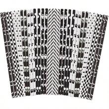 - pajitas de papel desechables de Halloween, 19, 0, 6 para beber, vasos desechables para decoracin de cumpleaos, ccteles, suministros de boda, da festivo, color negro - negro + 100 piezas - Ver 1