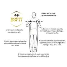 BSFIT® Cuerda de Saltar  comba profesional para Fitness y Boxeo  cuerda de saltar pvc, Entrenamientos de Velocidad y comba boxeo silicona  Duradero y Ligero con Alta Adaptabilidad. - ALUMINIO ROJO - Ver 3