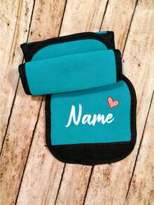 Customized Name Luggage Handle Cover, Personalized Embroidered Text Luggage Handle Cover, Personalized Luggage Handle Cover, Multifunctional - Multicolor - View 6