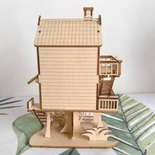 2026-3件組 3D木製樹屋組裝模型,DIY創意積木,3D拼圖玩具,山景萬聖節聖誕禮物,手工房屋模型,原木色,創意遊戲,節日禮物,鄉村風設計,手工裝飾,手工愛好者 - 生日禮物 - 復活節禮物 - 完美禮物 - 節日禮物 - 小飾品 - 紓壓玩具 - 派對小飾品 - 彩色 - 查看 9