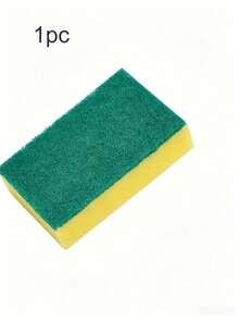 1/40pcs High Absorbent Double-Sided Sponge - Magic Rust Removal Pot Cleaning Brush | Kitchen Cleaning Tool, Suitable For Home Kitchen - Used For Dishwashing And Pot Scrubbing - As Well As Countertop Cleaning And Bathroom Scrubbing - A - View 8