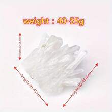 AA+ Racimo de Cuarzo Transparente Premium - Decoración del Hogar, Colección de Minerales, Regalo Único Ideal, - Blanco - Ver 6