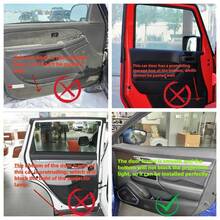 2Pcs LED Car Door Welcome Light,HD Projector Lamp For Most Vehicles,Car Accessories - JAGUA.R - 查看 3