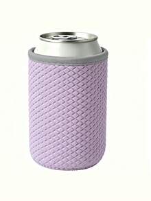 1 pezzo/2pcs Manicotto in neoprene goffrato da 12oz per bicchiere di cola, raffreddatore per lattine di birra da 330ml, accessorio protettivo anti-scottatura per bicchieri, uso duale caldo & freddo, adatto per attività quotidiane, forniture per feste, articoli essenziali per le vacanze, matrimoni, raduni, riutilizzabile per escursioni, all'aperto, campeggio, sport e altro ancora - Multicolore - Visualizzare 7