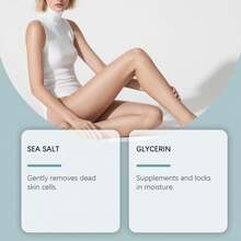 Sea Salt Body Scrub, Gentle Cleansing And Smooth Skin For Daily Use - 1 - View 3