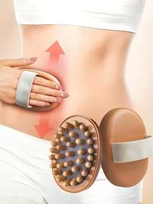 1/2pcs Massage Comb/Pad Brush, Body Massage And Therapy Tool, Relieves Fatigue And Soreness, Skin Laxity, Reduces Fat Accumulation, Promotes Lymphatic And Blood Circulation, Eliminates Edema. Can Be Used As Dry Brush To Remove Dead Skin. Air Cushion Suitable For Essential Oil And Sunbathing Massage. Can Be Used During Beauty Care, Skincare, Spa And Bathing - Multicolor - View 3