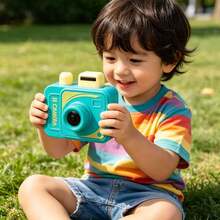 1pc Mini Camera-Shaped Dual-Sided Nozzle Prank Water Gun, Dual-Sided Reverse-Spraying Toy, Fun April Fool's Day Prank Gift, Suitable For Teenagers' Outdoor Summer Water Games. - Multicolor - View 5