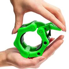 2pcs 5cm Durable Non-Slip Quick Release Rotating Lock Barbell Clips, Suitable For Standard Barbell Bars, Strong And Secure, Perfect Choice For Gym Home Weightlifting Strength Training - Multicolor - View 5