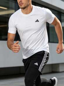 Adidas 男士 FREELIFT TEE 短袖舒適休閒居家修身圓領T恤 JF4386 - 白色 - 查看 5