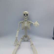 1 pieza Colgante de calavera espeluznante, adorno dinámico para el interior del coche, añade un encanto inquietante a tu espacio - Múltiples estilos - Ver 6