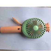 Cartoon Hand-Pressured Mini Fan, Portable Manual Mist Spray Fan, Hand-Held Pressure Cooling Summer Fan - A - View 14