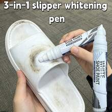 White Shoe Whitening & Blackening Pen; Shoe Upper & Edge Repair & Refurbishment; Scratch Coverage. - Solid State - View 7