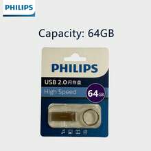 Flash Drive USB 2.0 PHILIPS dengan Gantungan Kunci, Kapasitas 16/32/64/128/256GB (Opsional), Penyimpanan Portabel untuk Foto, Video, Musik, dan File - View 11