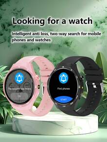 ERUN Unisex Smart Watch - Wireless Call/Text/Multiple Sports Modes/Remote Camera/Fitness Tracker, Compatible With Android And IOS Systems, USB Charging, Alloy Case/Silicone Strap, Fashionable Modern, Clear Screen Display, Perfect Gift For Men/Women/Lovers/Parents. - View 11