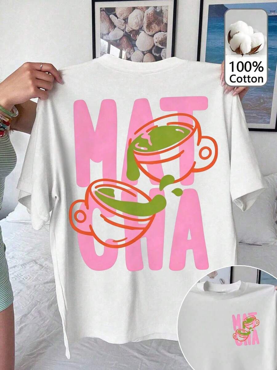 100% Women's Set Summer Clothing, K-Pop Warrior Collection, Pure Cotton Or N-Top, Women's Clothing, Women's Summer Clothing, Party Suit, Women's Sportswear, Women's Promotional Clothing - White - View 1