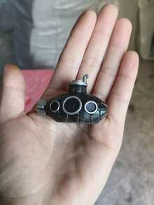 1件水下沉船潛水艇裝飾品，魚缸水族館裝飾潛水艇擺件，魚缸造景繁殖缸裝飾，魚蝦躲藏屋 - 彩色 - 查看 13