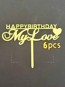 3件套亚克力蛋糕装饰品，适用于周年纪念蛋糕、情人节蛋糕、结婚纪念日蛋糕等场合，是家居厨房必备的烘焙装饰品，也是烘焙用品和蛋糕配件。 - styleC - 查看 12