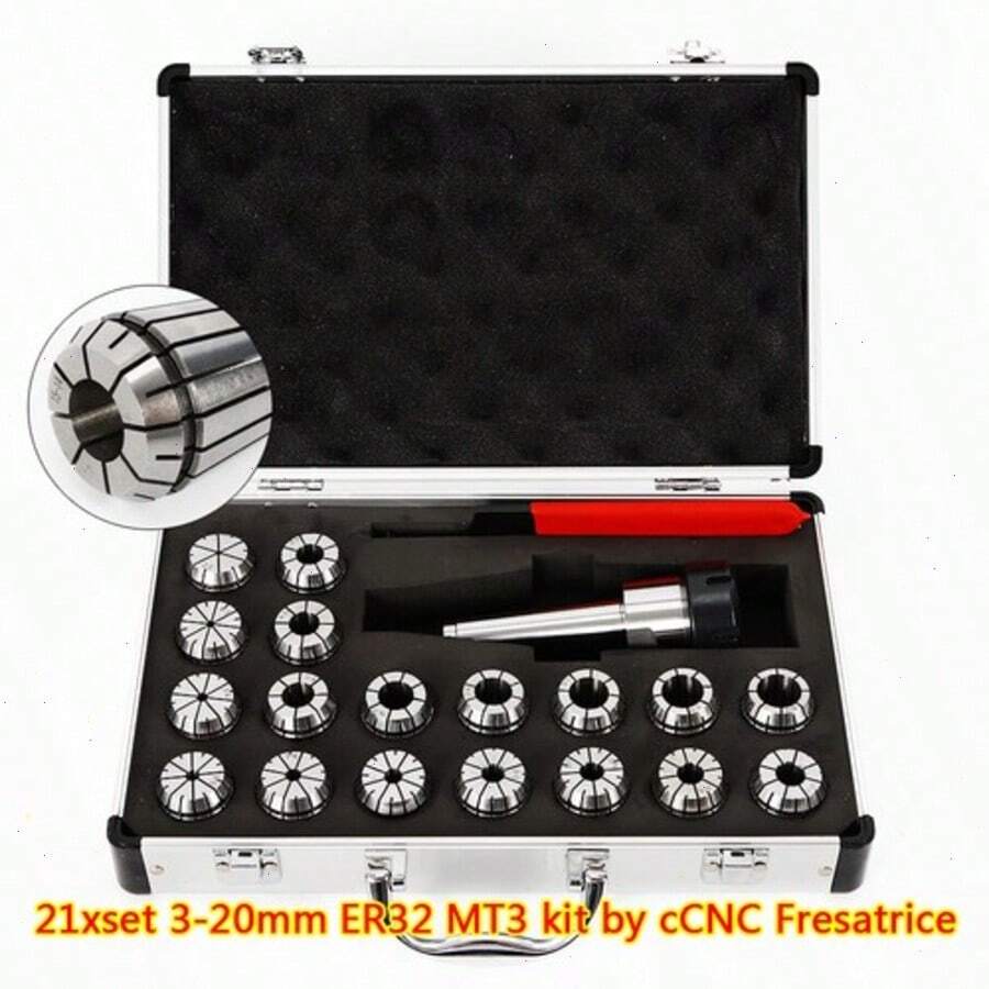 YUNRUX 3-20mm ER32 MK3 Collet Set Shank Chuck For Milling Machine Milling Tools - A - View 1