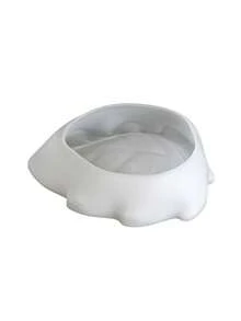 Leaf Shaped Boat Silicone Mold, DIY Aromatherapy Candle Holder, Succulent Planter & Jewelry Storage Tray, Plaster Epoxy Resin Casting Mold For Home Decor Handmade Ornaments - White Silicone Mold - View 3