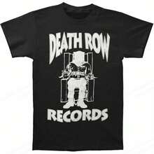 Camisetas de Moda para Hombre, Camisetas de Algodón, Camisetas Hip Hop, Camisetas para Mujer, Camisetas de Verano, Camisetas Casuales de Talla Grande SRKM - Negro - Ver 1