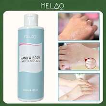 MELAO Hand & Body Exfoliating Gel 250ml/8.45fl.Oz, Gentle Skin Exfoliator To Remove Dead Skin, Deep Cleansing Smoothing Exfoliating Gel For Rough Dry Skin - 250ml - View 3