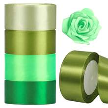 4pcs/40 Yards 4cm Wide Solid Satin Ribbon, Suitable For DIY Crafts, Gift Wrapping, Wedding Decor And Bow Making, Rose Bows, Party Decorations, Holiday Gifts - 4 Cm/1.5 Inches * 10 Yards/9.14 Meters - View 25