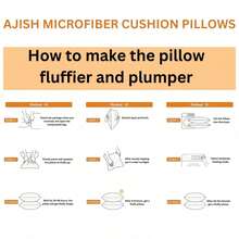 4 Pack 18x18 Inch Pillow Inserts, Fluffy Polyester Filled White Cushion Inserts, Square Throw Pillow Inner For Sofa Couch Bed Chair - 20 X 20 Inches(50*50cm) - View 4
