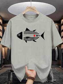 Men T-Shirts - 白色 - 查看 9