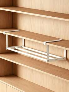 Multifunctional Adjustable Shoe Rack Storage Shelf, Telescopic Hanging Shoe Cabinet, Tiered Hanging Shoe Organizer, Closet Organizer, Space-Saving Storage Rack With Multiple Shelves, For Storing Shoes, Clothes, Towels And Other Items, Suitable For Bedroom, Bathroom And Living Room, Space-Saving Shoe Organizer - Multicolor - View 12