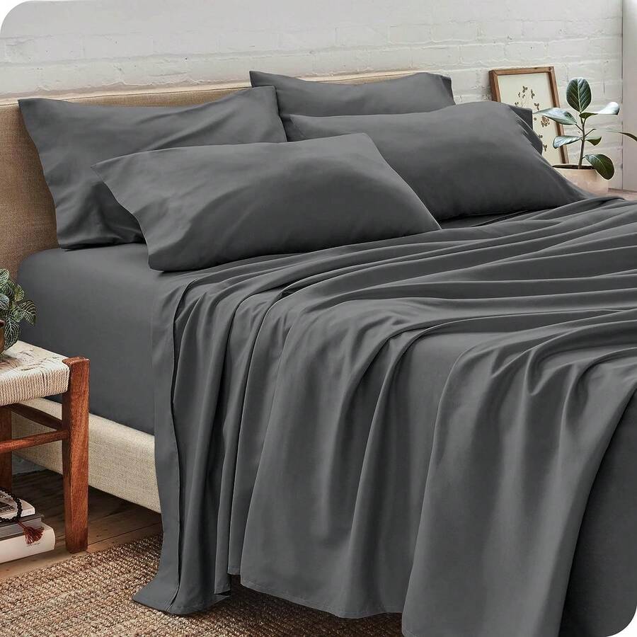 Dormitory Bedding - Dark Grey - View 1