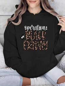 RN - Black With White ECG Graphic And Heartbeat, Nursing Professional Clothing, Hood With Adjustable Drawstring, For Healthcare Professionals In All Seasons. - 卡其色 - 查看 1