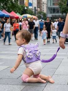 Baby Harnesses & Leashes - Lilac Purple - View 2