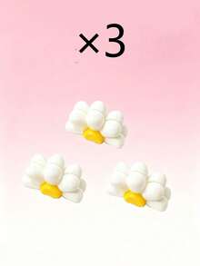 3pcs/1pc Daisy Photo Clip -- Daily Home Daisy-Shaped Desktop Decorative Photo Holder, Suitable For Daily Home, Hotel, Homestay, Bedroom, Living Room, Cafe, Milk Tea Shop, Dessert Shop And Tea Room. - One Size Fits All - View 10