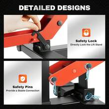 GDAE10 Accessoires pour supports de rangement pour vélos - 150KG Rot@AC-WWHZBY-2609*1 - Voir 6