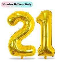 Pastel Balloons Latex Party Balloons With Pastel Streamers, Star Garland And Gold Number Balloon, Birthday Decorations For Women Girl, Multicolor Macaron Balloons For Birthday Rainbow Party Baby Shower Wedding Decorations - 21st Birthday - 查看 11