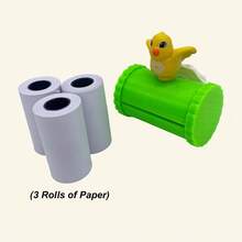 1 Set Cage-Mounted Tissue Box Foraging Toy, Bird Chewing Toy, Entertainment Cartoon Bird Decor Chewing Cage Accessory, Suitable For Budgies, Cockatiels And Lovebirds, Enriching Play And Relieving Boredom - View 8