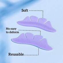 2pcs Eyelash Lift Pads, Facial Eyelash Perming Rods, Eyelash Lift Shields For Eyelash Perming, Reusable Professional Salon Eyelash Lift Accessories With Glitter Design, Keratin Lash Lift Silicone Pads, Portable Storage Box, Easy To Use, Non-Damaging, Suitable For Professional Lash Artists And Beginners, Home And Beauty Salon Eyelash Upgrade Tools - Multicolor - View 9