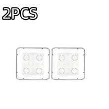 2/6/10pcs Transparent Solid Color Storage Boxes, Cosmetic & Jewelry Organizer, Desktop Decor, Drawer Divider - Multicolor - View 14