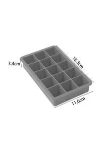 15-Cavity Liquid Ice Brick Mold With Leak-Proof Lid - Stackable, Suitable For Making Cocktails, Beverages And Chilled Drinks. Features Integrated Storage Function. High-Quality Mold Can Be Stored In The Refrigerator. Home Use Ice Brick Mold. - Multicolor - View 13